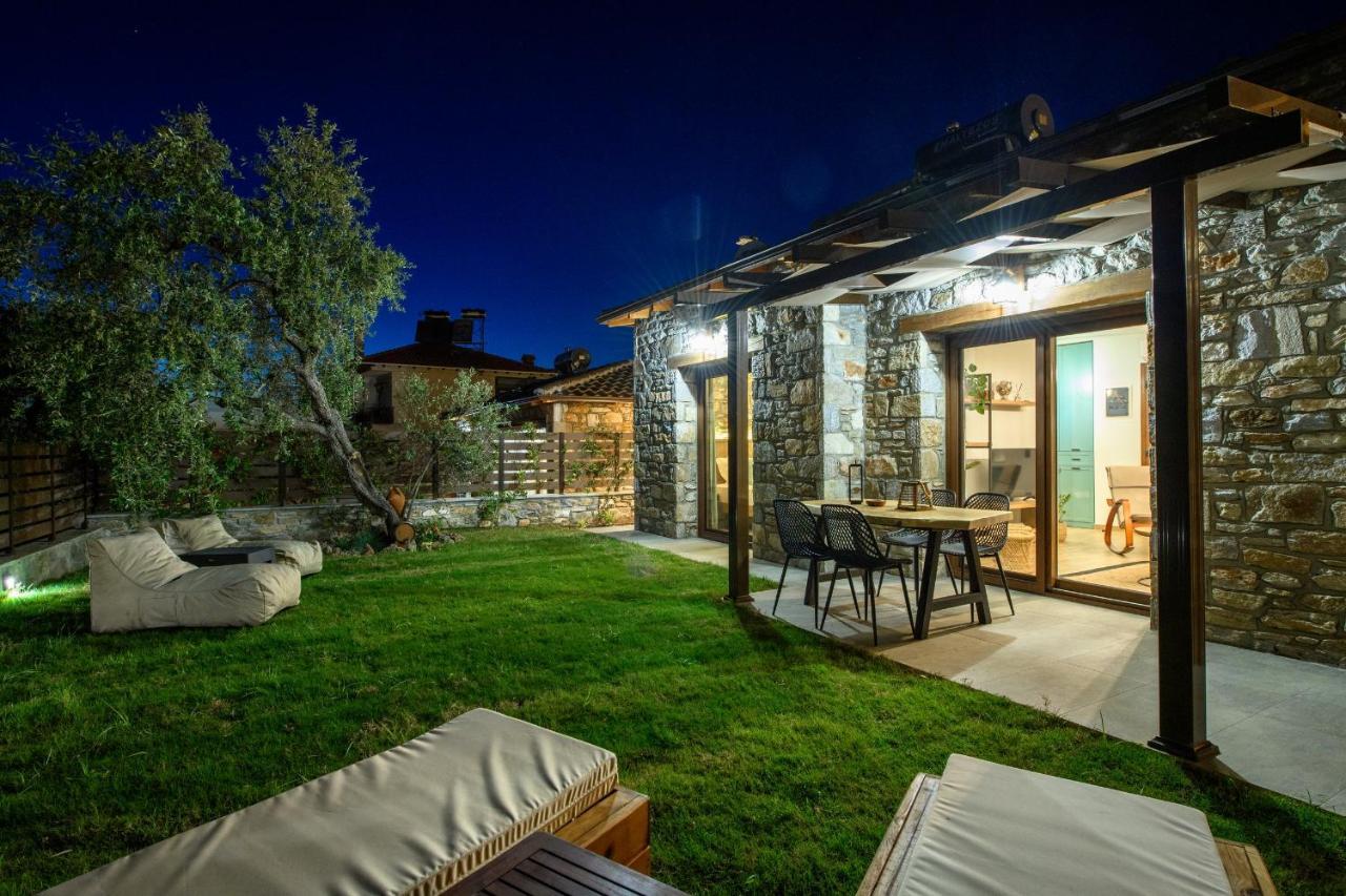 La Terra Petra Villa Skala Rachoni  Dış mekan fotoğraf