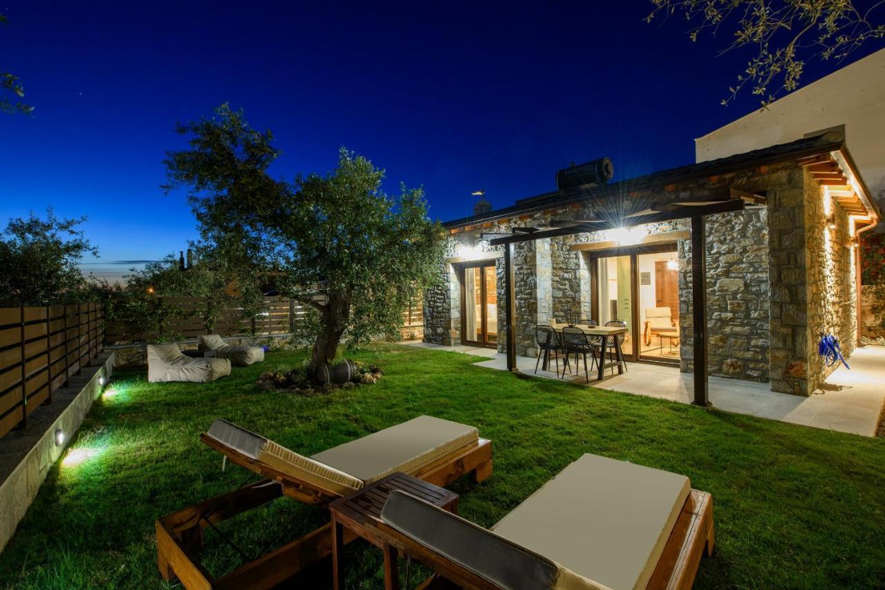 La Terra Petra Villa Skala Rachoni  Dış mekan fotoğraf
