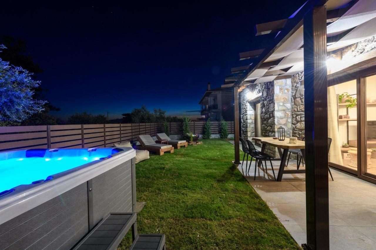 La Terra Petra Villa Skala Rachoni  Dış mekan fotoğraf