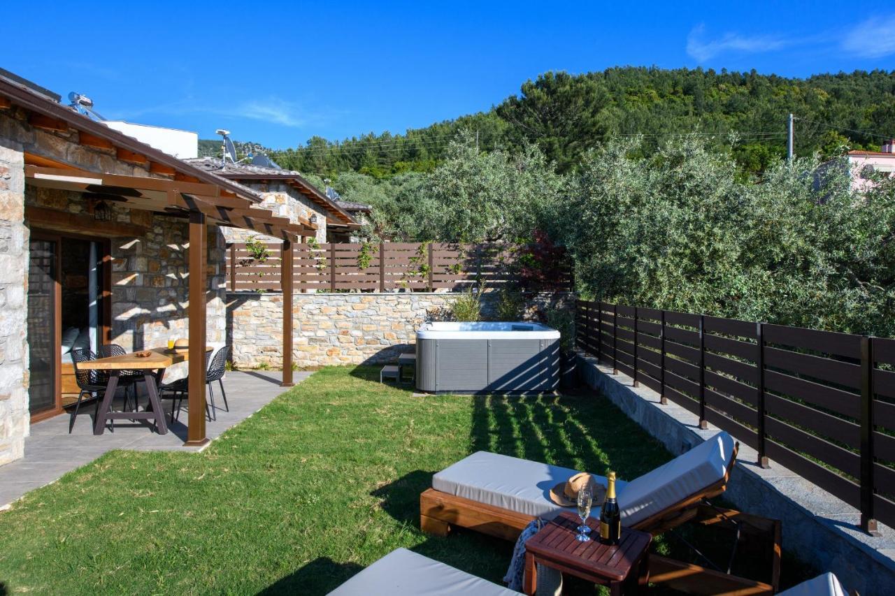 La Terra Petra Villa Skala Rachoni  Dış mekan fotoğraf