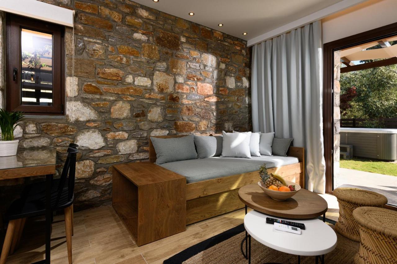 La Terra Petra Villa Skala Rachoni  Dış mekan fotoğraf