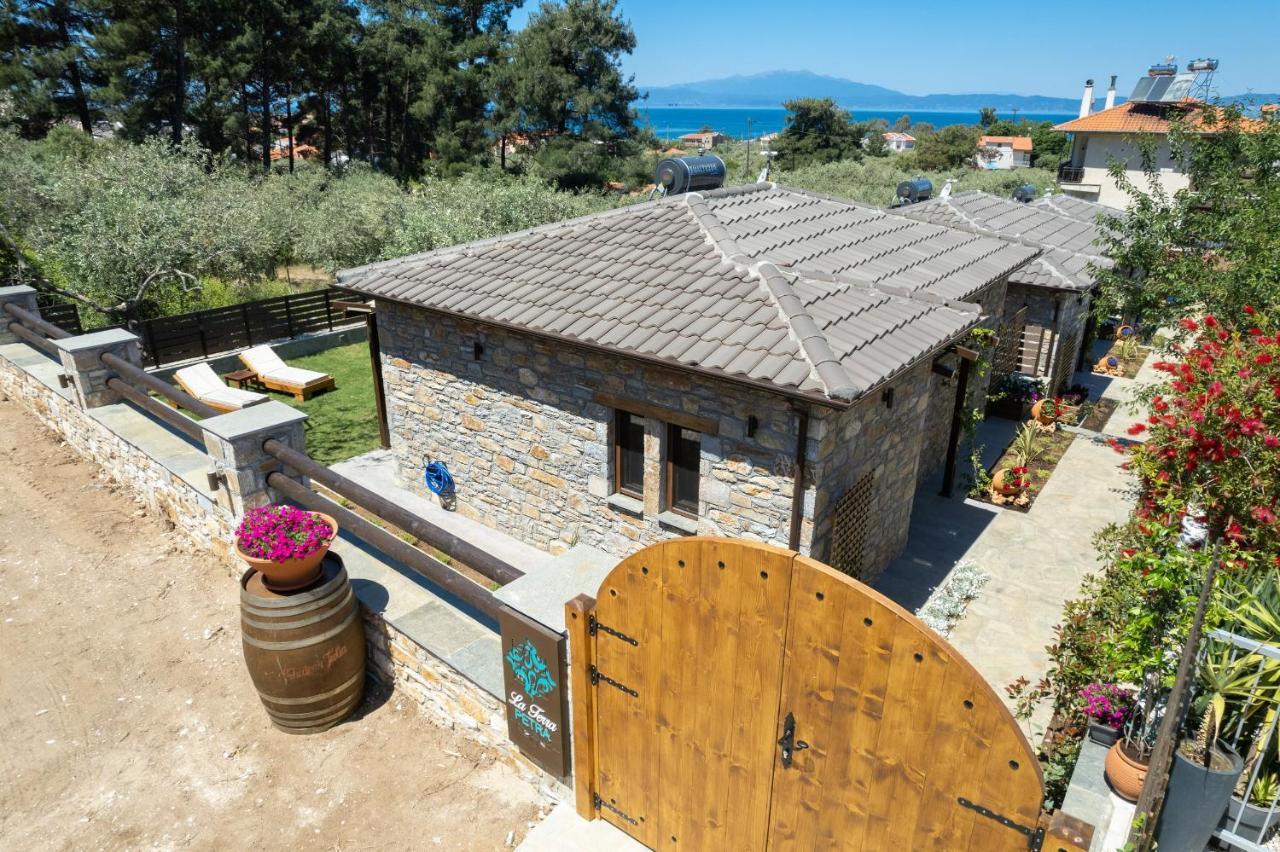 La Terra Petra Villa Skala Rachoni  Dış mekan fotoğraf