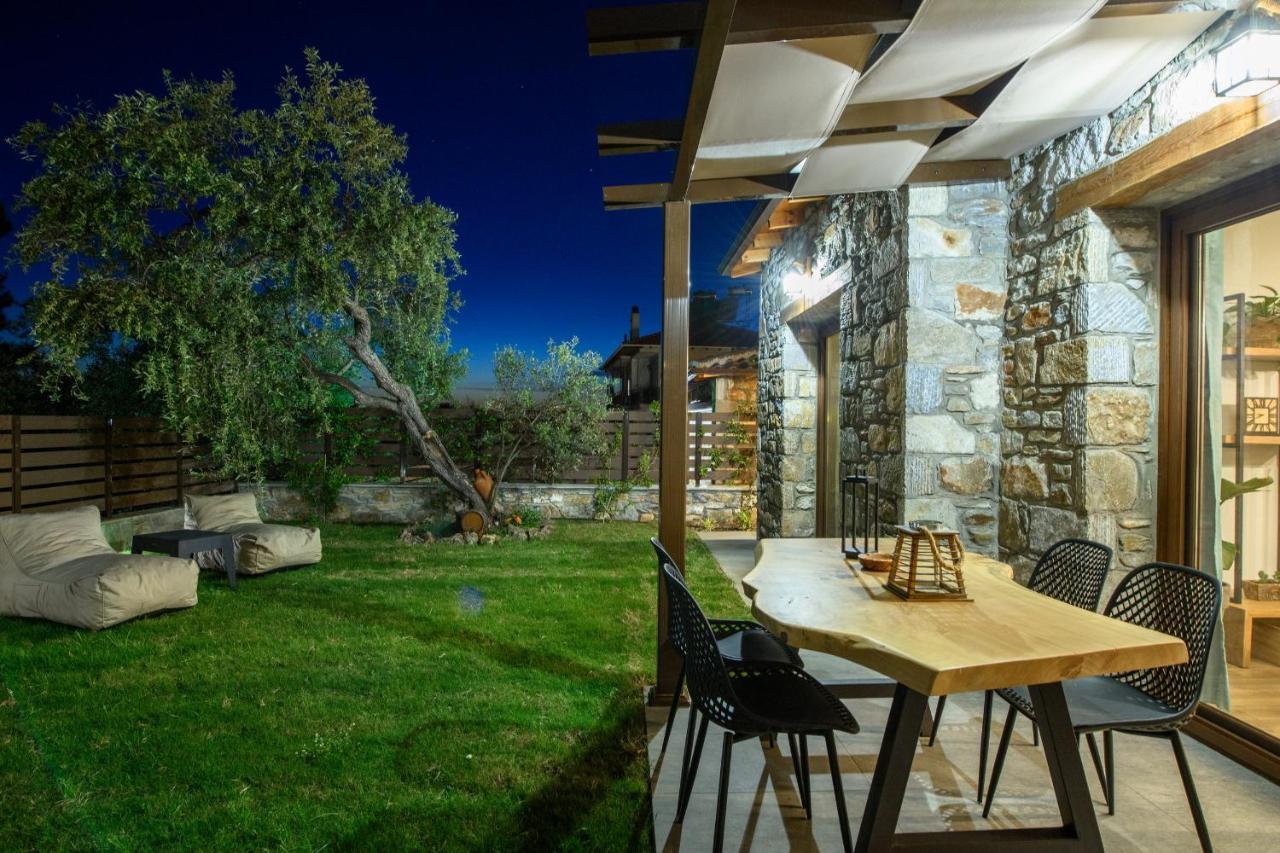 La Terra Petra Villa Skala Rachoni  Dış mekan fotoğraf
