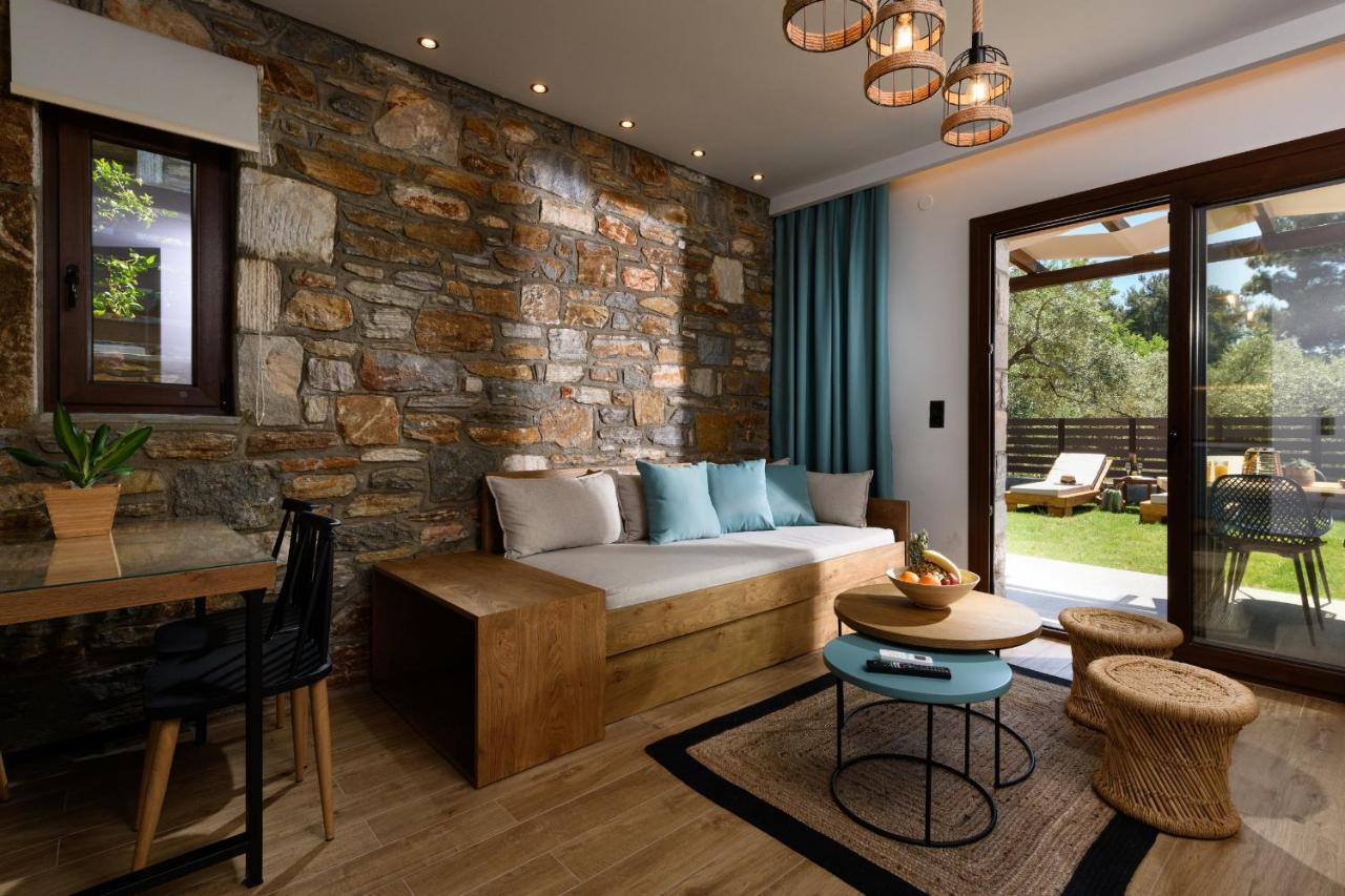 La Terra Petra Villa Skala Rachoni  Dış mekan fotoğraf