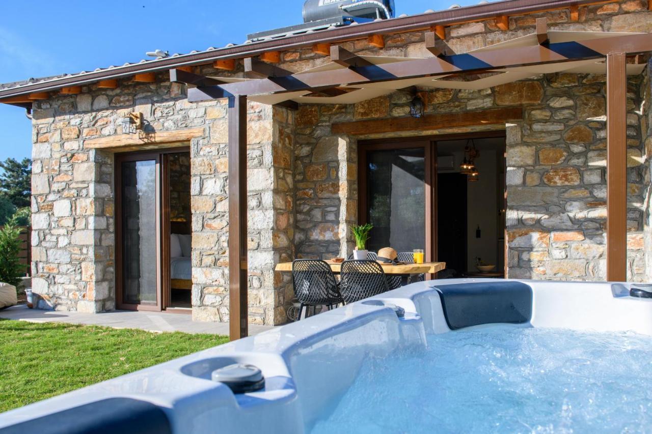 La Terra Petra Villa Skala Rachoni  Dış mekan fotoğraf
