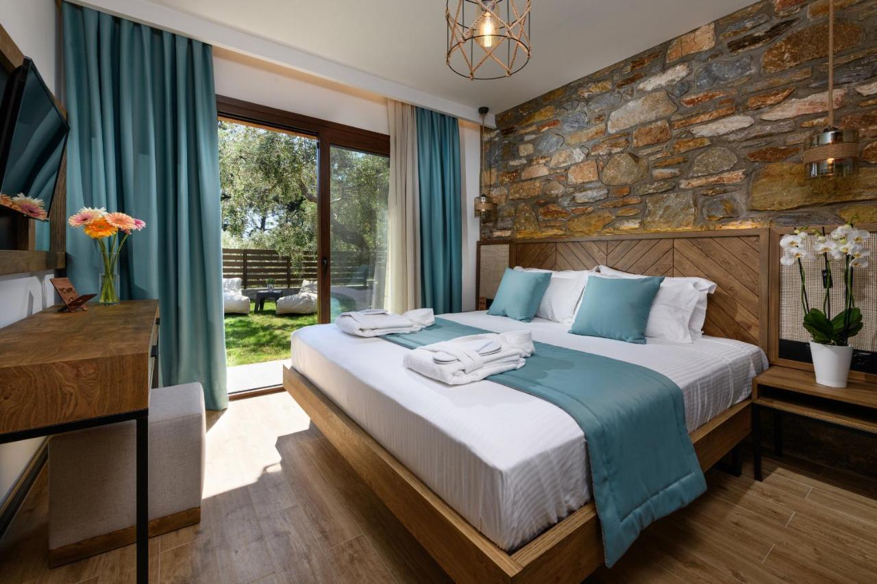 La Terra Petra Villa Skala Rachoni  Dış mekan fotoğraf
