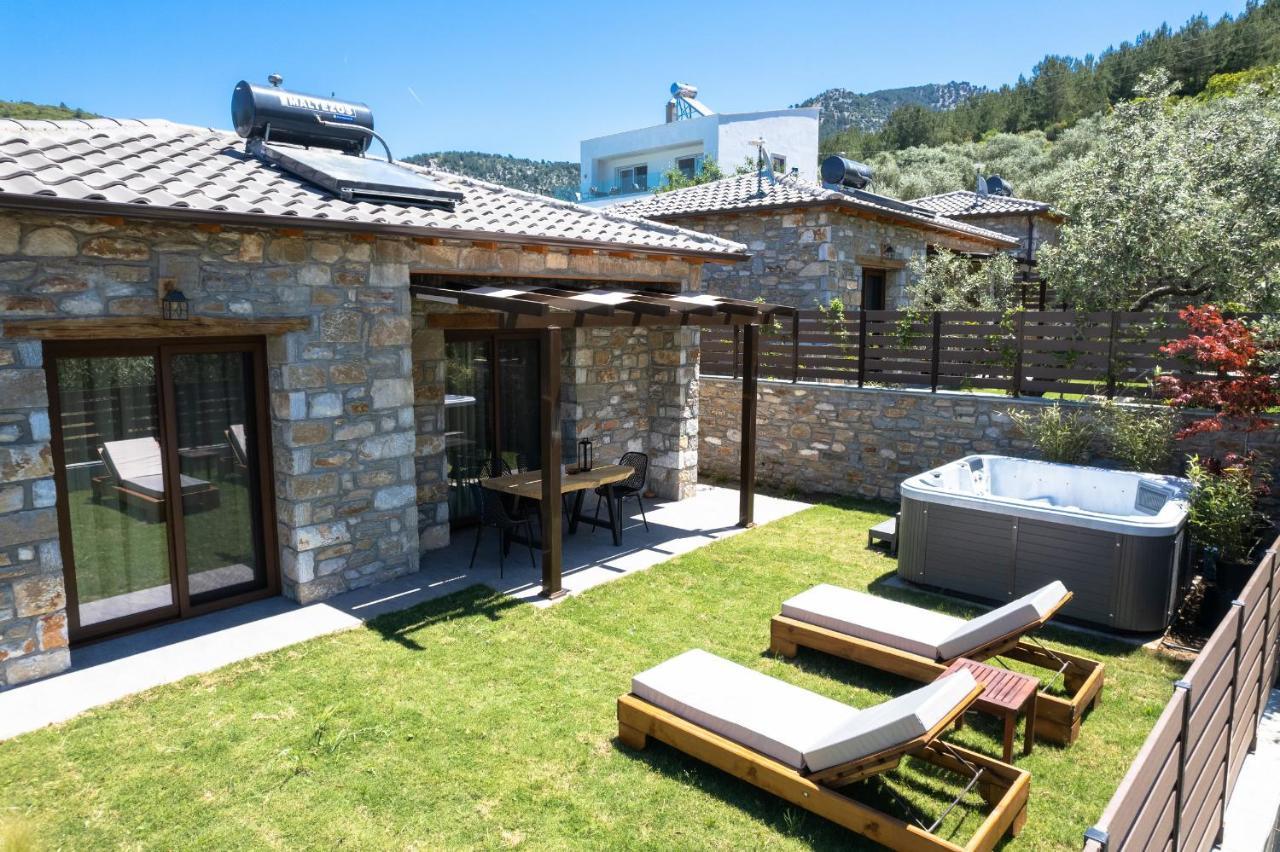 La Terra Petra Villa Skala Rachoni  Dış mekan fotoğraf