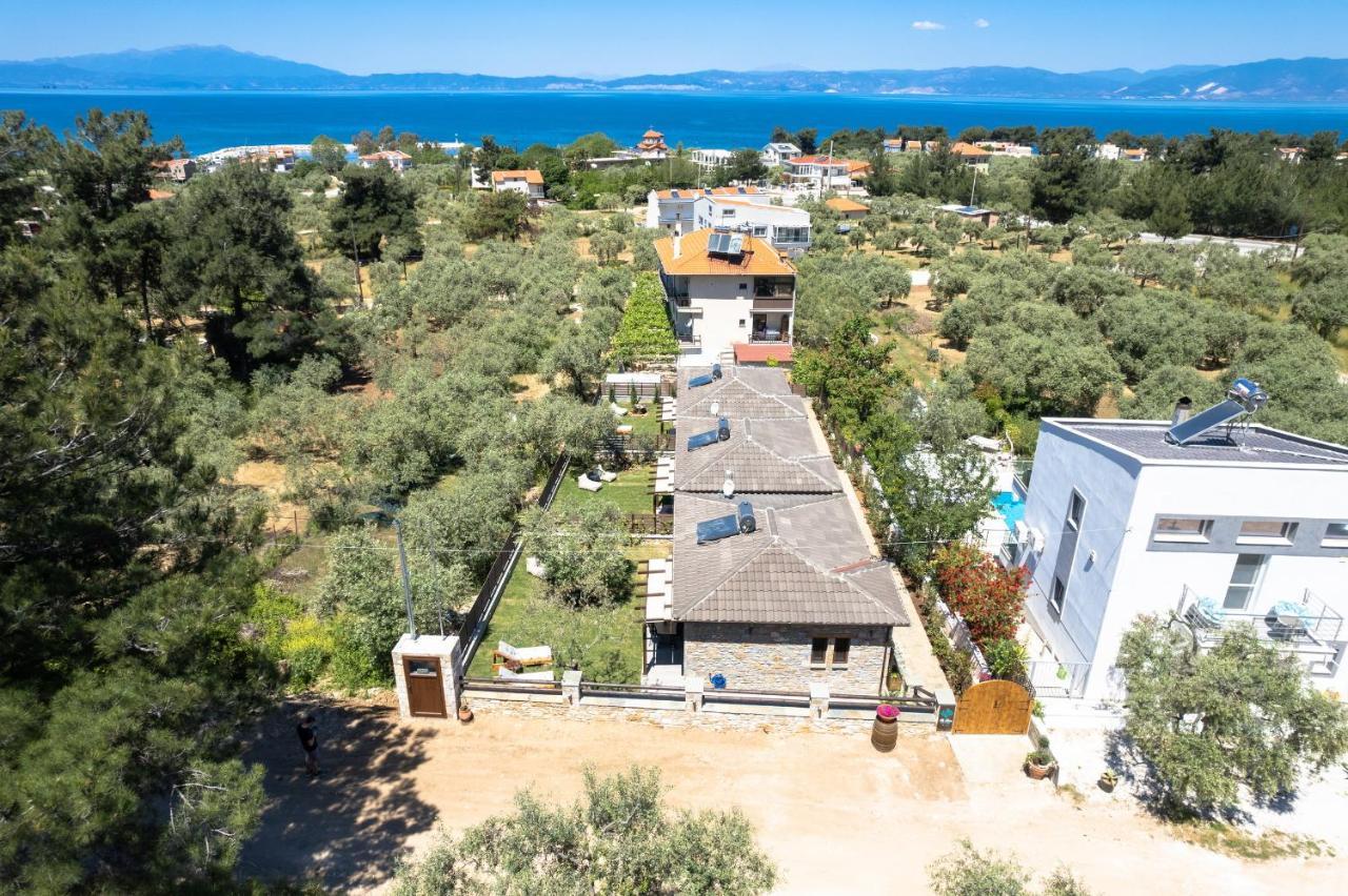 La Terra Petra Villa Skala Rachoni  Dış mekan fotoğraf