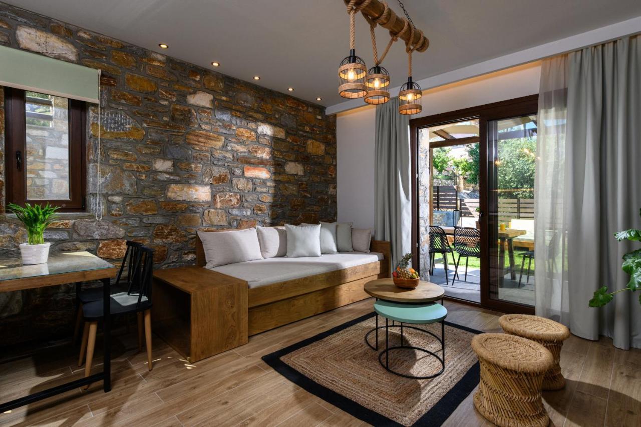 La Terra Petra Villa Skala Rachoni  Dış mekan fotoğraf